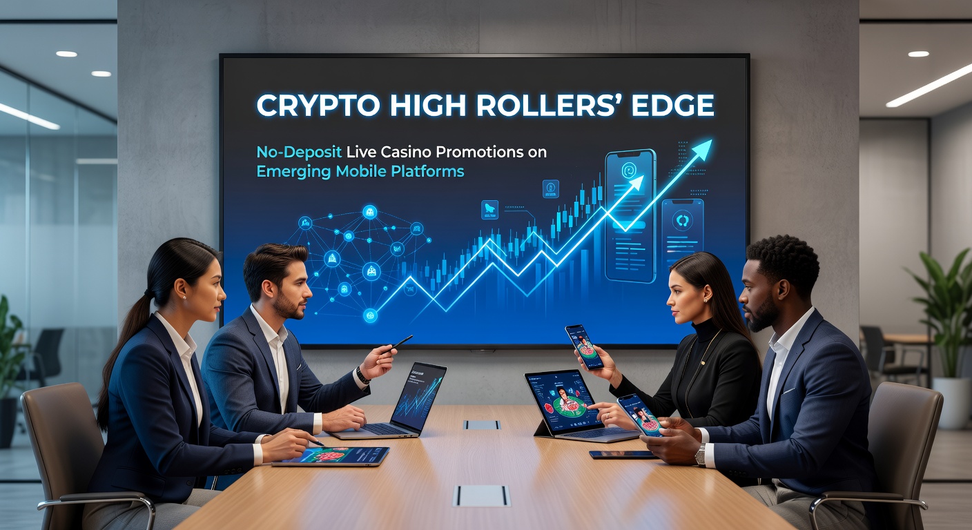 High-roller at a mobile device betting big on live roulette with crypto icons and bonus notifications overlayed on the screen