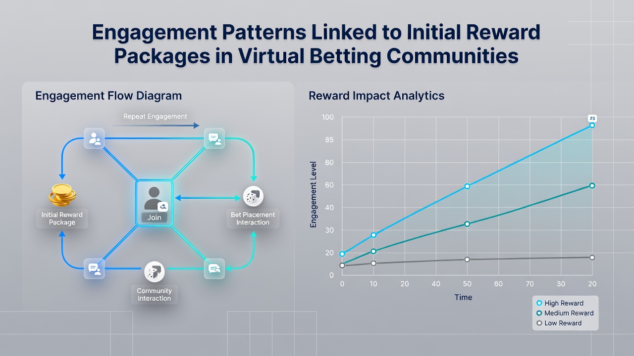 Detailed chart showing participation levels after reward distribution in online betting environments